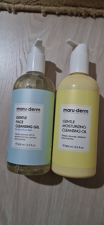Maru derm yag bazli su bazli temizleyici 