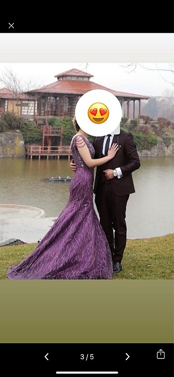 Taş işlemeli abiye