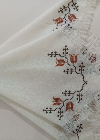 etamin kaneviçe masa örtüsü - Görsel 3