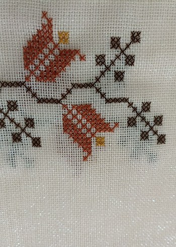 etamin kaneviçe masa örtüsü - Görsel 6