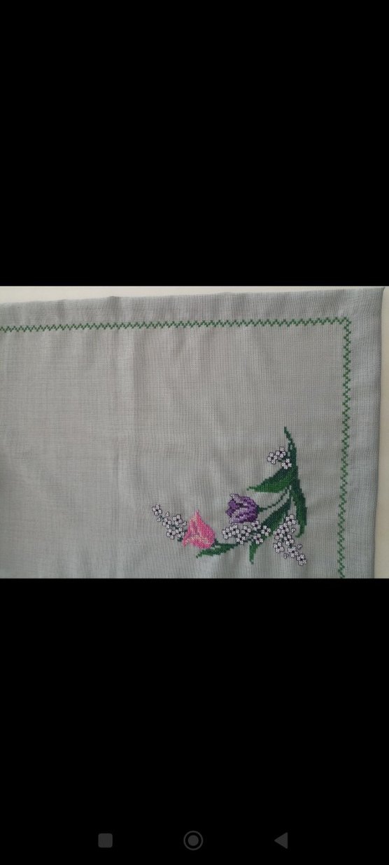 kanaviçe runner masa örtüsü - Görsel 2