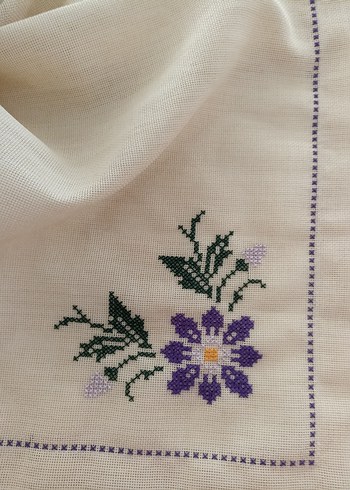 kanaviçe masa örtüsü - Görsel 3