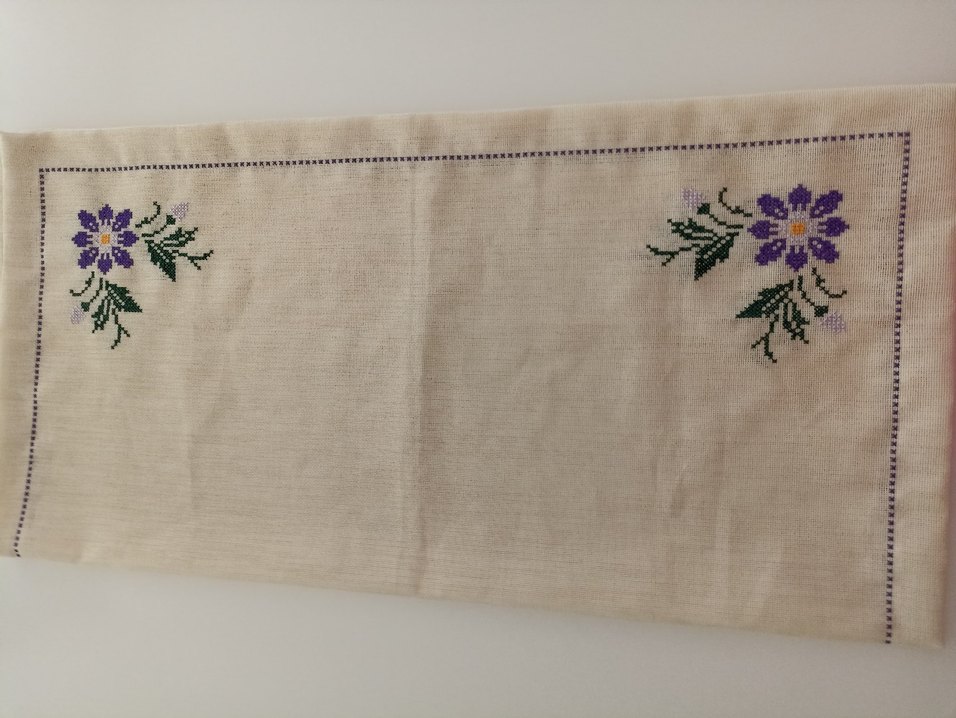 kanaviçe masa örtüsü - Görsel 5