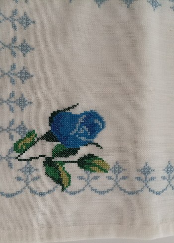 kanaviçe runner el işi - Görsel 2