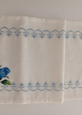 kanaviçe runner el işi - Görsel 3