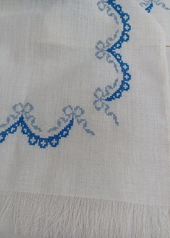 kanaviçe runner masa örtüsü - Görsel 3