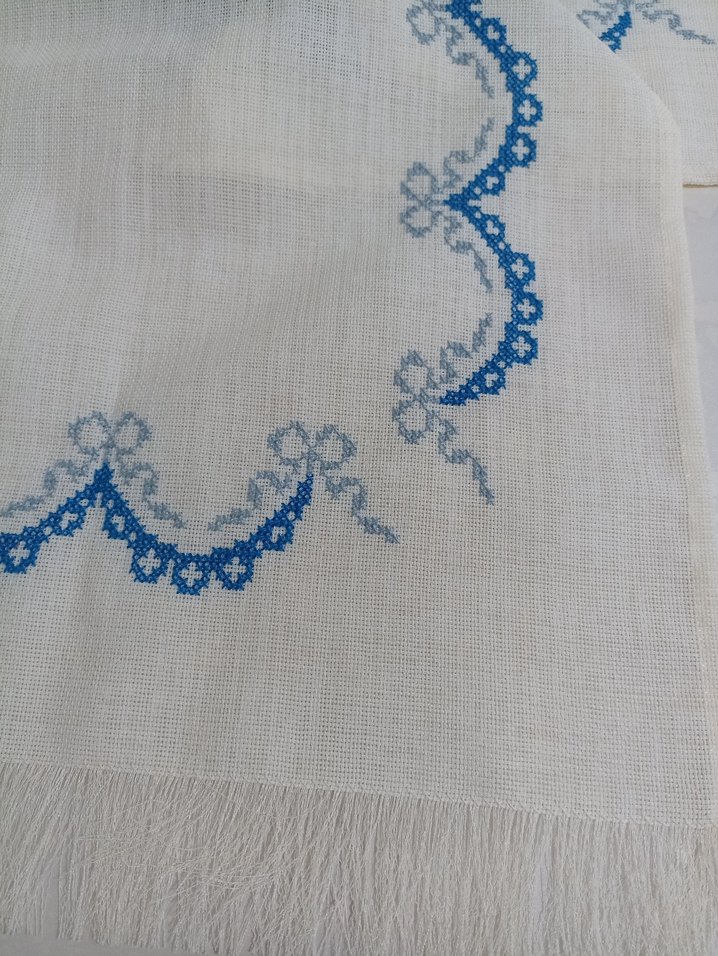 kanaviçe runner masa örtüsü - Görsel 3