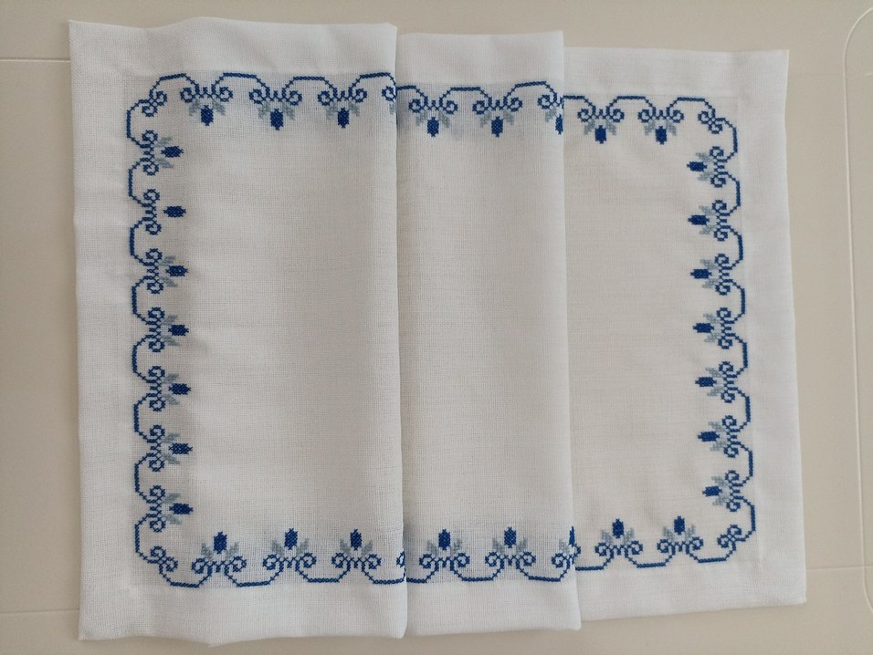 etamin kanaviçe salon takımı 4 parça - Görsel 5