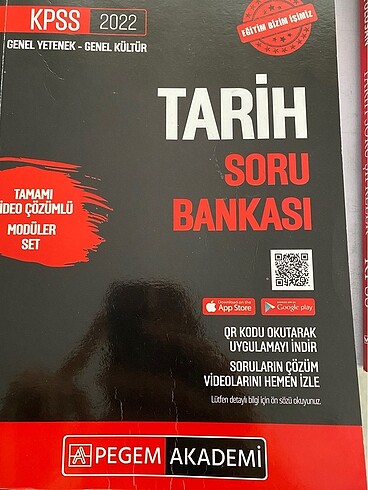 Tarih KPSS soru bankası