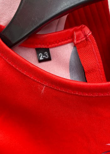 Kırmızı Puantiyeli Çocuk Kostümü - Görsel 3