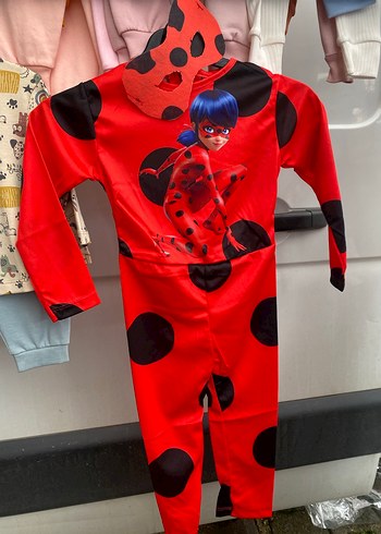 Kırmızı Puantiyeli Çocuk Kostümü - Görsel 2