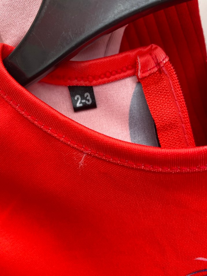 Kırmızı Puantiyeli Çocuk Kostümü - Görsel 3