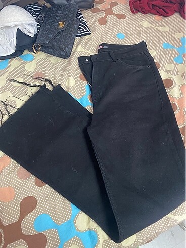 31 Beden siyah Renk Kot pantalon
