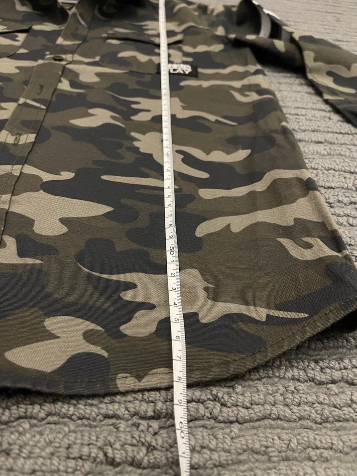 Erkek Çocuk Kamuflaj Desenli Gömlek - Görsel 4