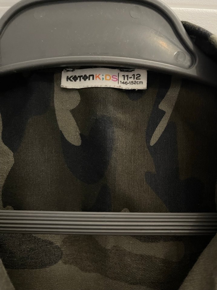 Erkek Çocuk Kamuflaj Desenli Gömlek - Görsel 3