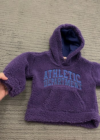 12-18 Ay Beden Koton bebek kapüşonlu sweat