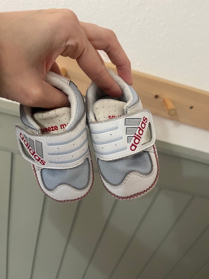 Beyaz Adidas Erkek Bebek İlk Adım Ayakkabısı - Görsel 2