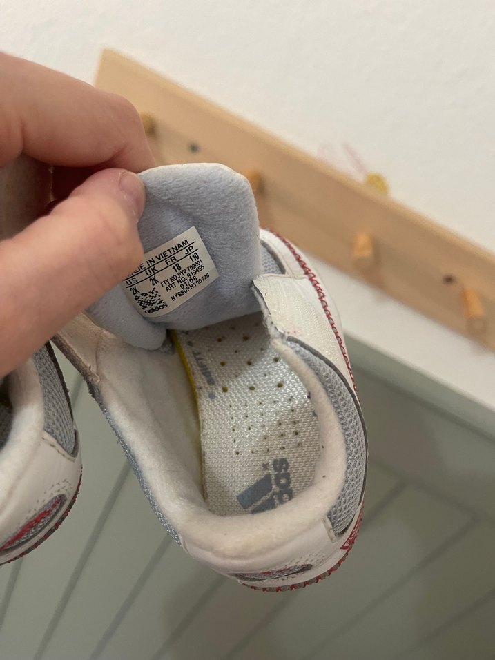 Beyaz Adidas Erkek Bebek İlk Adım Ayakkabısı - Görsel 5