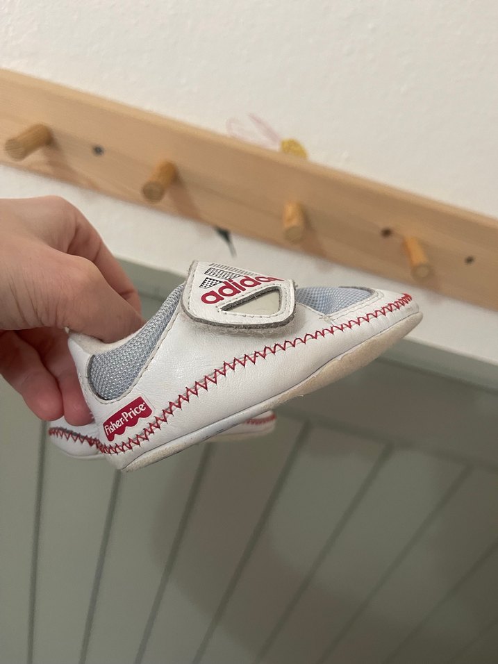 Beyaz Adidas Erkek Bebek İlk Adım Ayakkabısı - Görsel 4