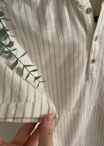 Lcw erkek çocuk keten gömlek - Görsel 4