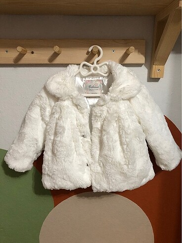 Bebessi Bebek kürk peluş mont