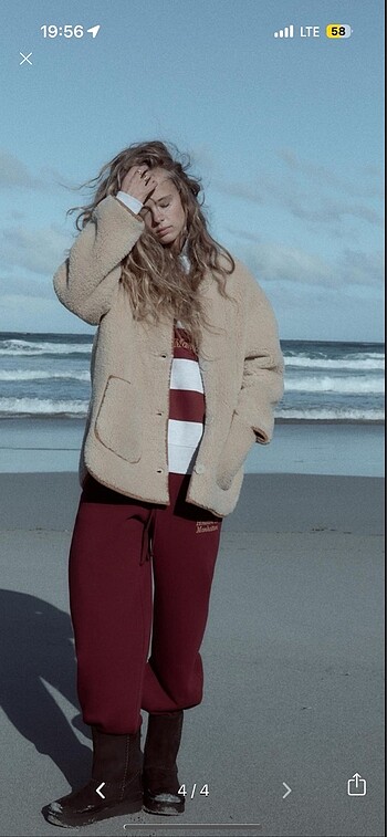 xs Beden Zara mont