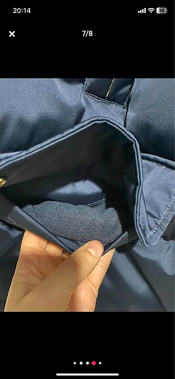 m Beden lacivert Renk Tommy hilfiger mont