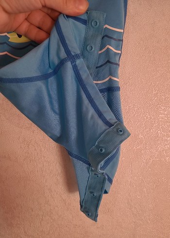 Erkek Çocuk Mavi Baskılı Kısa Kollu Mayo - Görsel 2