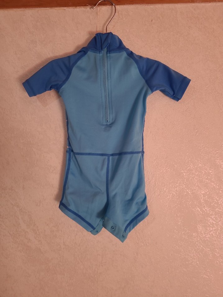 Erkek Çocuk Mavi Baskılı Kısa Kollu Mayo - Görsel 3