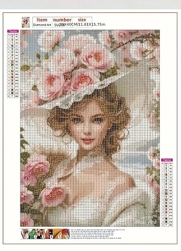 Büyük boy Elmas boyama seti - Görsel 2