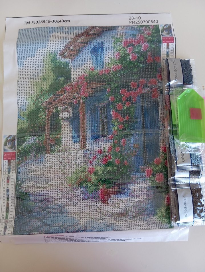 Büyük boy elmas boyama - Görsel 2