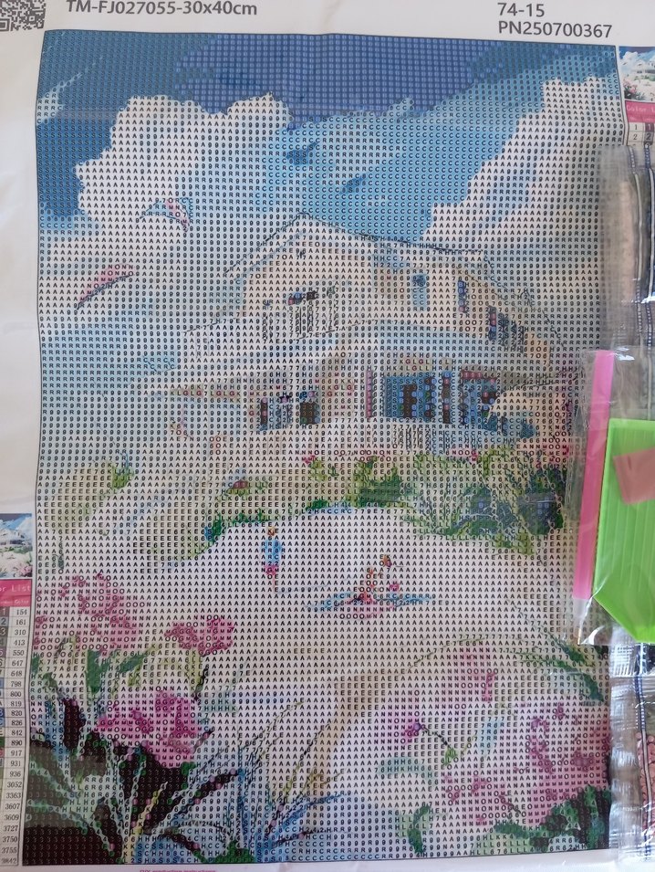 Büyük boy elmas boyama seti - Görsel 3