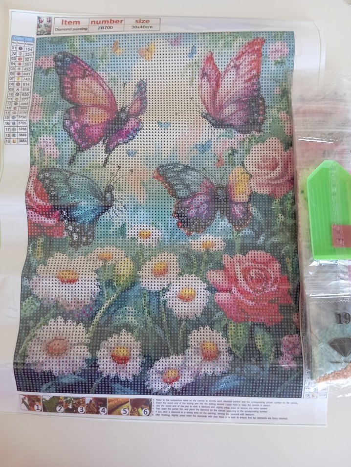 büyük boy elmas boyama seti - Görsel 2