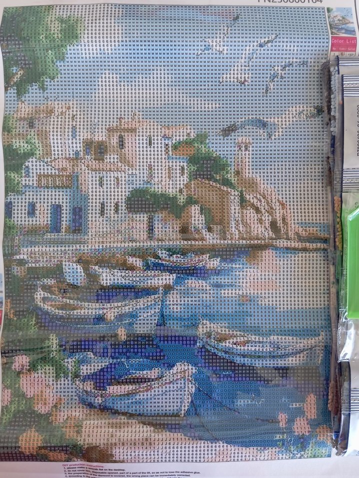 Büyük boy elmas boyama seti - Görsel 3