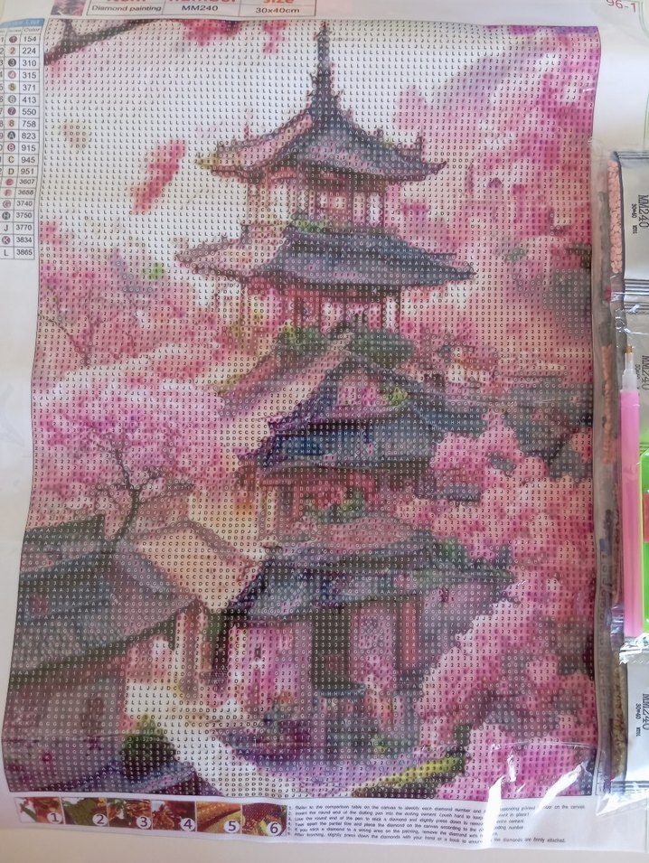 Büyük boy elmas boyama seti - Görsel 3