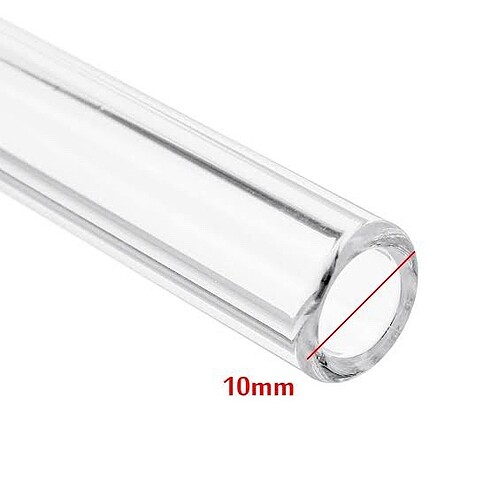 10mm borosilikat orjinal pipet payp pipe