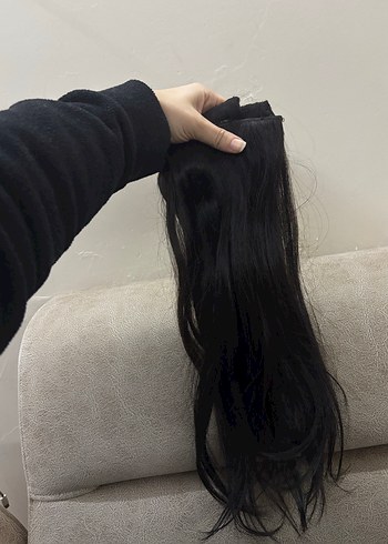 8 adet gerçek saç - Görsel 3