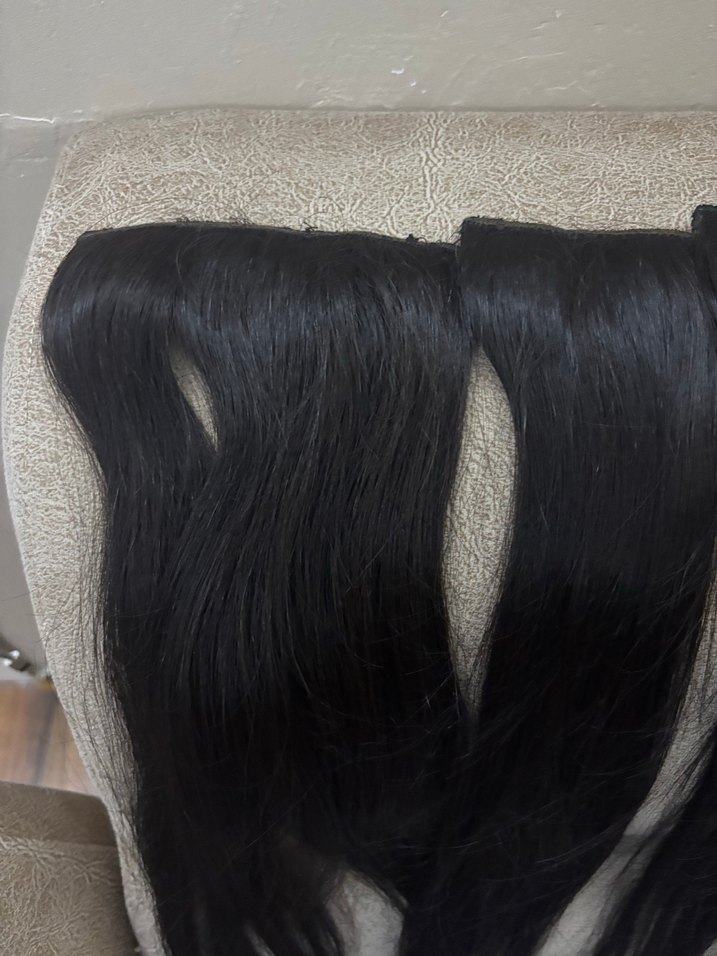 8 adet gerçek saç - Görsel 2