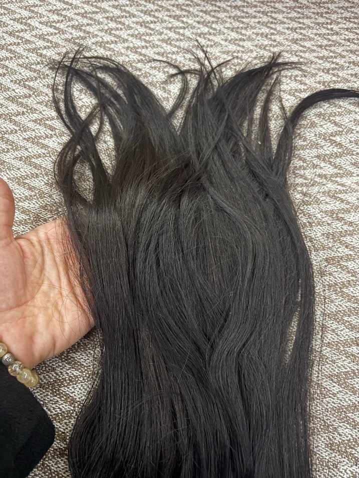 8 adet gerçek saç - Görsel 4