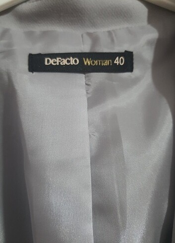 40 Beden defacto blazer ceket
