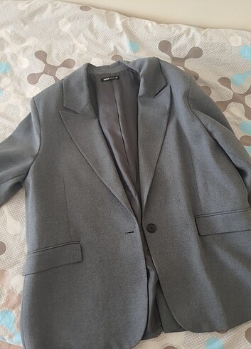 Defacto gri blazer ceket