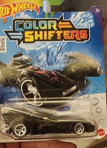 Renk değiştiren hotwheels batmobil 