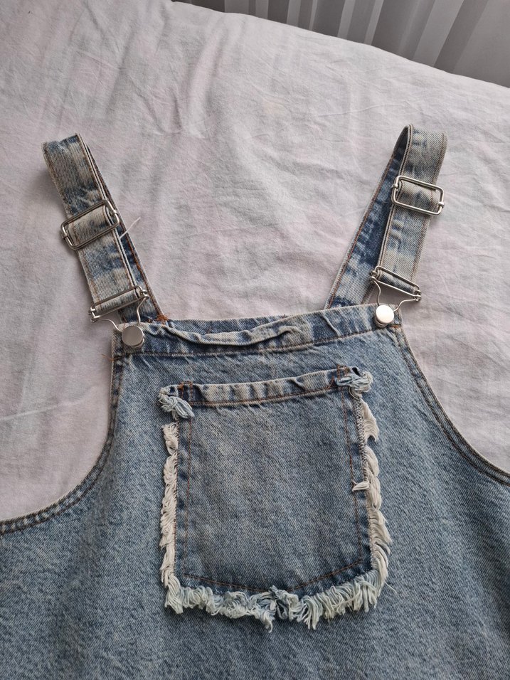 salopet elbise s beden - Görsel 3