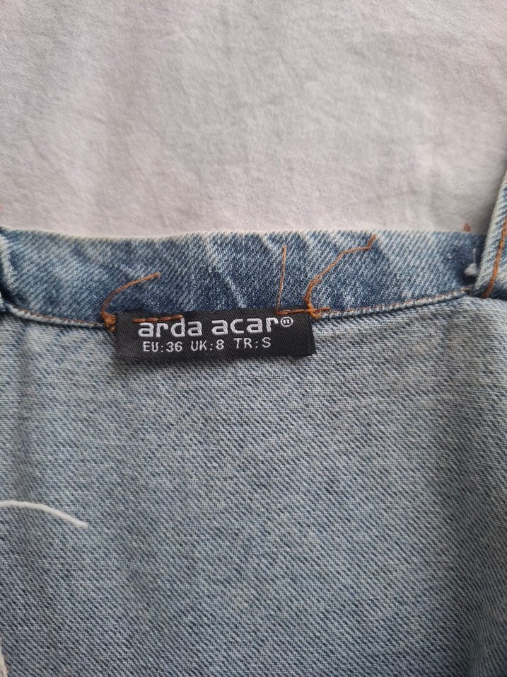 salopet elbise s beden - Görsel 4