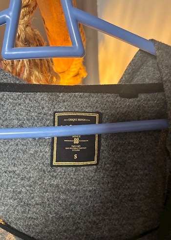 Koton Gri Rahat Kesim unisex Hırka