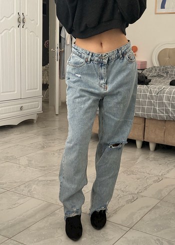 Zara Mavi Bol Kesim Baggy