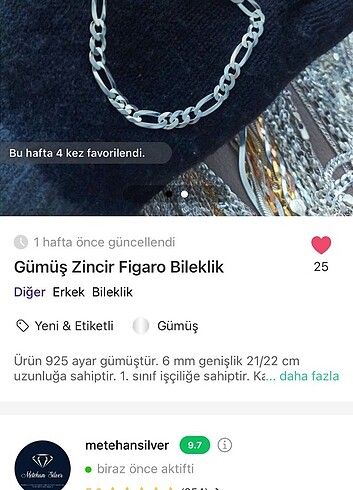 Gümüş zincir