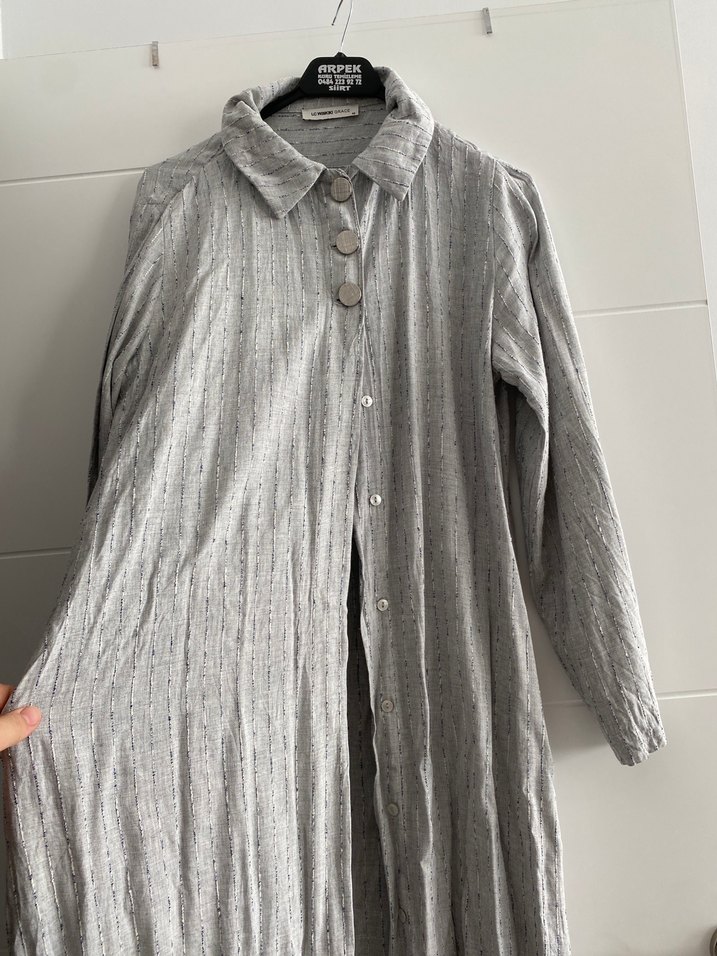Gömlek elbise - Görsel 3
