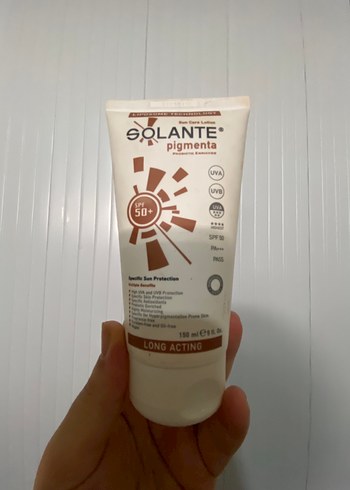 Beden Solante Pigmenta SPF 50+ Güneş Koruyucu Losyon