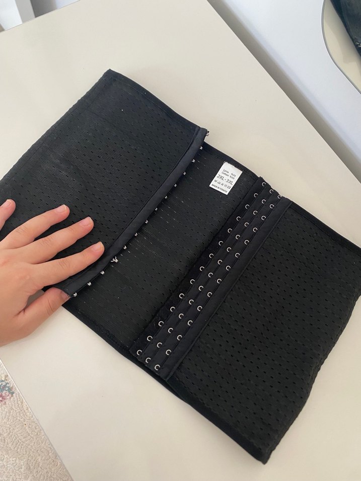 Siyah Midi Emzirme Korsesi - Görsel 2